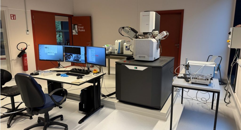 Scanning Electron Microscopy (SEM) is part of a comprehensive suite of tools for exploring the nanoworld. © LPNE