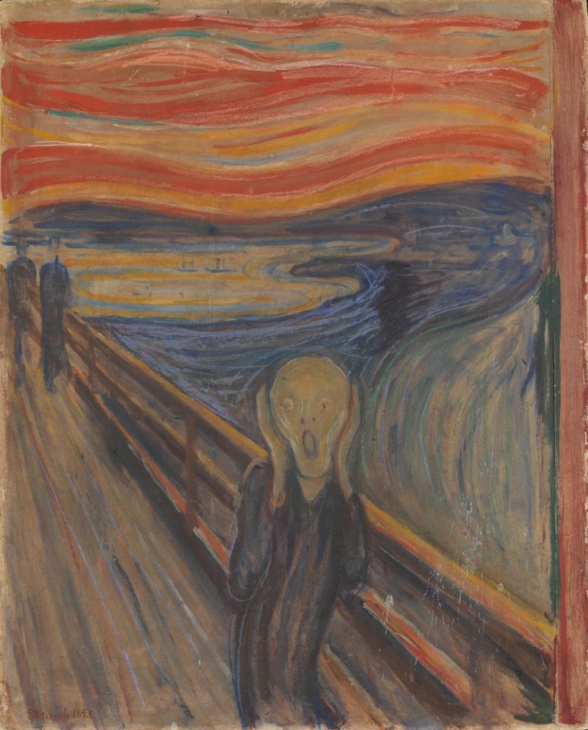 The Scream, by Edvard Munch (1893), National Gallery of Norway. © public domain